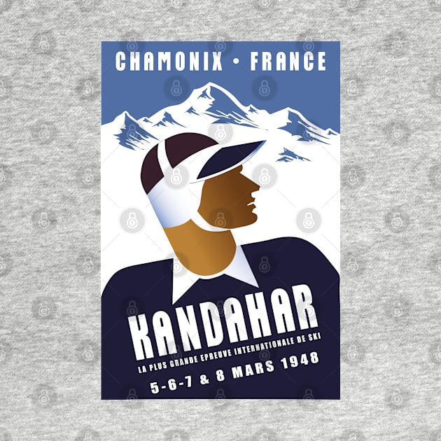 Chamonix, France, Ski Poster by BokeeLee